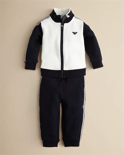 armani tracksuit boys.